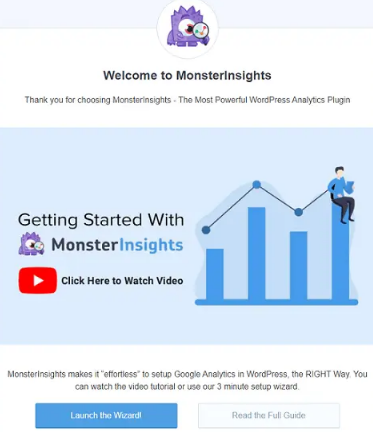 monsterinsights-welcome